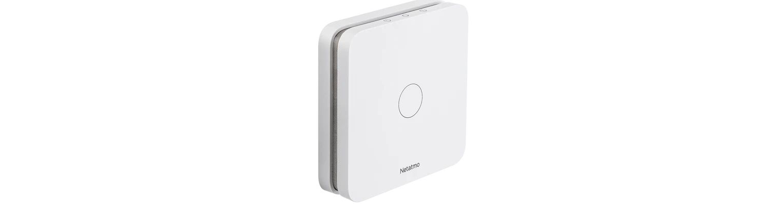 Détecteur De Monoxyde De Carbone Netatmo Intelligent - Wi-Fi, Autonomie 10 Ans, Alarme 85 DB