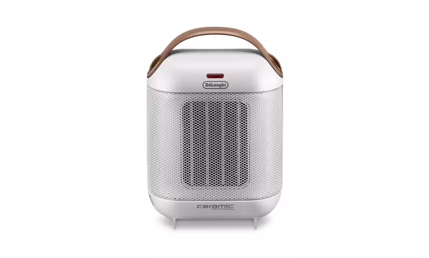 De'Longhi 1.8kW Ceramic Capsule Fan Heater - Cream - HFX30C18.IW
