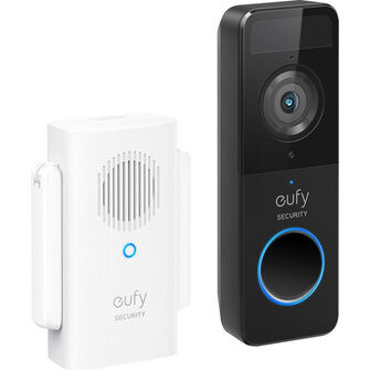 Eufy Battery Video Doorbell Slim 1080p Black
