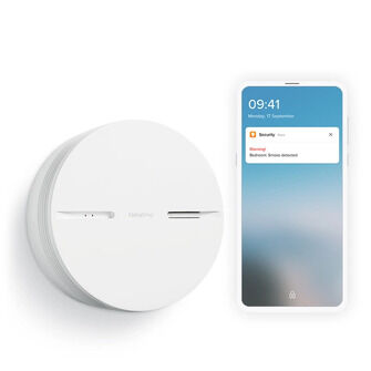 Netatmo Wi-Fi Smart Smoke Detector Alarm