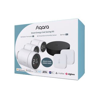 Aqara Smart Energy Cost Saving Kit (Radiator Thermostats, Sensors & Hub)