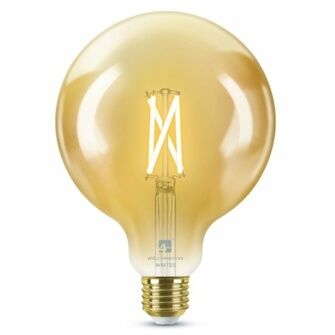 4lite WiZ Connected G125 E27 Filament Bulb Amber WiFi/BLE
