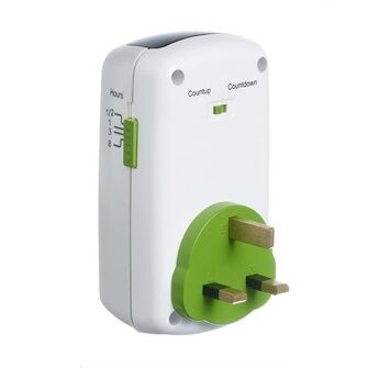 Energenie VARIABLE TIMER COUNT UP/DOWN Plug-In