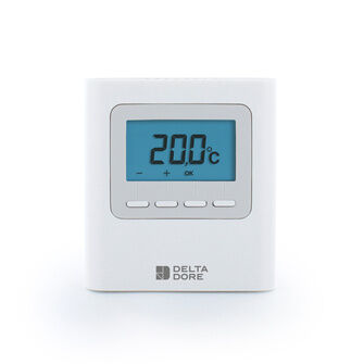 Delta Dore Delta 8000 TA RF Wireless Room Thermostat With Heat/Cool Mode