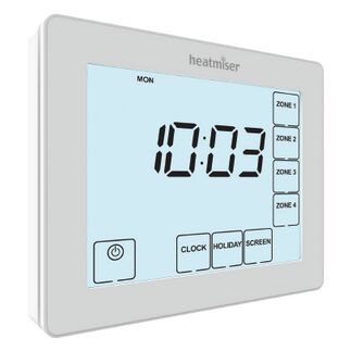 Heatmiser TM4 V2 4 Zone Time Clock Programmer - 230v