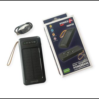 POWERplus MANTA 10,000mAh Solar-Powered USB Powerbank