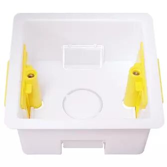 Heatmiser Thermostat Easy Fix Plastic Flush Mounting Box