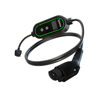 Wottz Type 1 To 3 Pin Portable EV Charger With Digital Display