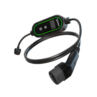 Wottz Type 2 To 3 Pin Portable EV Charger With Digital Display