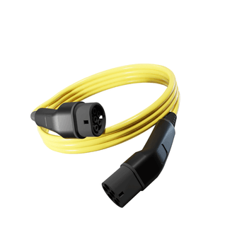 Wottz 32A/22kW 3 Phase Type 2 To Type 2 EV Charging Cable