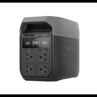 EcoFlow DELTA 3 Portable Power Station (1024Wh/1800W)
