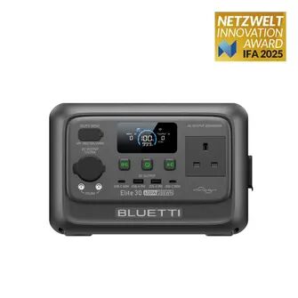 BLUETTI Premium Elite 30 V2 Portable Power Station (600W 288Wh)