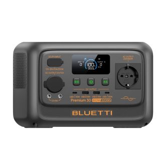 BLUETTI Premium 30 V2 Portable Power Station (600W/302Wh)