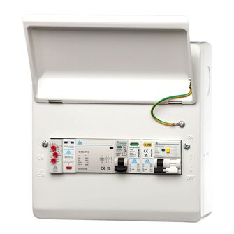 WCED PME Fault Detection Metal Consumer Unit