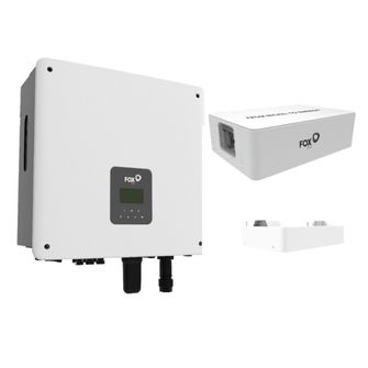 Fox ESS H1 G2 3kW 1ph Hybrid Inverter + EQ Batt Bundle