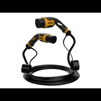DeWALT 7.4kW Type 2 EV Charging Cable 5m