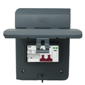 Garo IP65 Type 2 EV Consumer Unit with SPD, 100A Isolator &amp; B40A DP RCBO