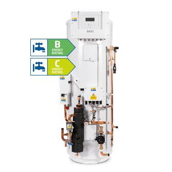 Baxi ASHP 170L Pre-Plumbed Cylinder