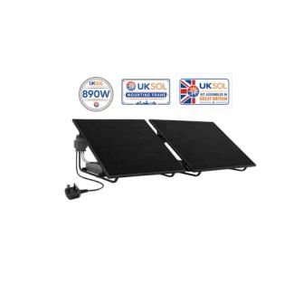 UKSOL UKS-D2-890-MZ1-UKG Pro Duo 890W Ground Mount Solar Kit