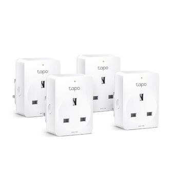 TP-Link Tapo P110 Wi-Fi Controlled Mini Smart Plug Socket - Pack of 4