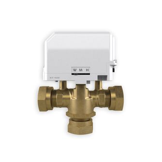 Drayton MA1/679-3 22mm 3-Port Mid-Position Motorised Valve