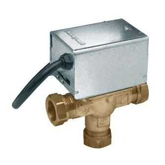 Honeywell Home V4044C1288 22mm 3-Port Motorised Diverter Valve
