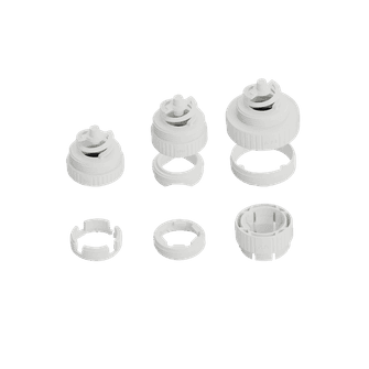 Delta Dore M30 x 1.5 Smart TRV Radiator Thermostat Adapters - Set of 6