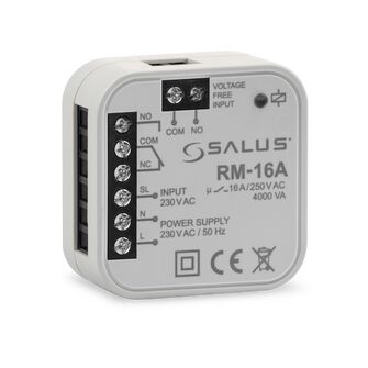 Salus RM16A Smart Home Hardwired Control Relay - 16 Amp