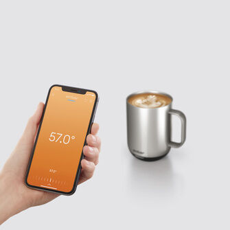 Ember Temperature Control Smart Coffee Mug² - 295ml (Stainless Steel)