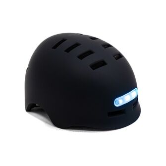 Busbi Firefly Rechargeable LED Light Adult Helmet - Large (Black)