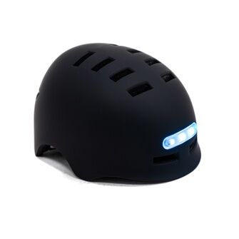Busbi Firefly Rechargeable LED Light Adult Helmet - Medium (Black)