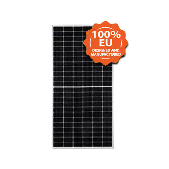 Bisol Duplex 455W Mono Perc BBO 144 Half Cell Black Frame Solar Panel