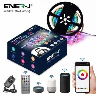 ENER-J Smart Digital LED Strip Kit with Dream Colour RGB