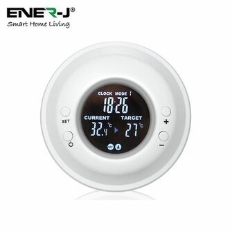 ENER-J RF Thermostat for Infrared heating panel wih UK Plug, Max 3680W