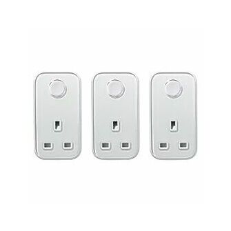Hive Active White Plug 3 Pack