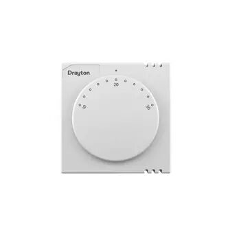 Drayton RTS2 Standard Room Thermostat With LED 'On' Light
