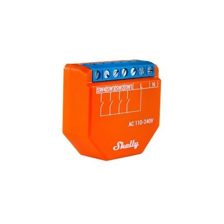 Shelly Plus i4 4-Input Digital Controller for Enhanced Actions Control ...