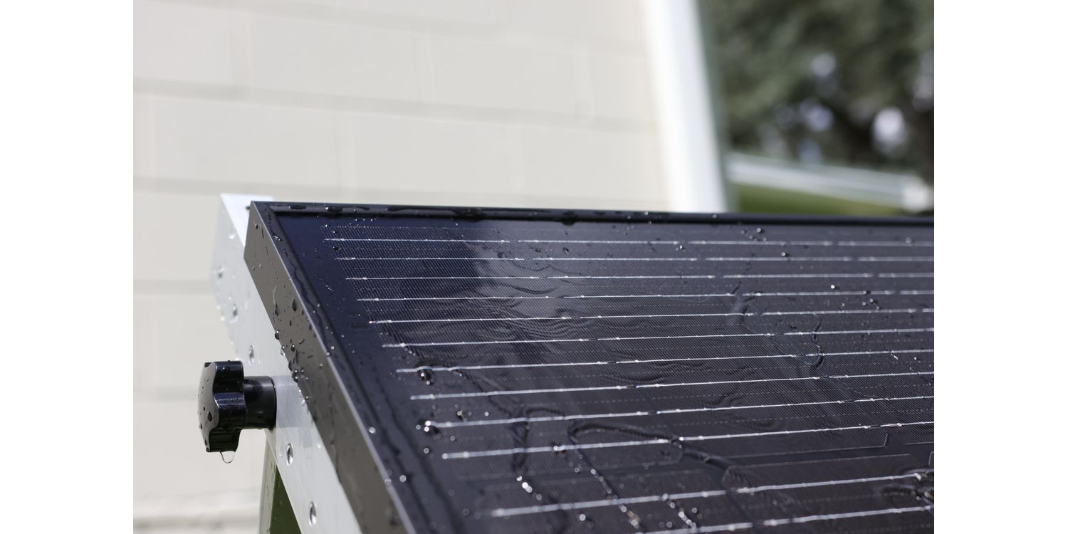 EcoFlow 100W Universal Rigid Solar Panel Kit (2 Panels Included) only £ ...
