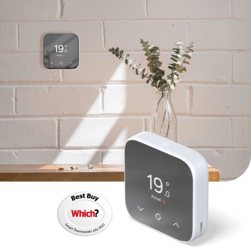 thumbnail image 2 of Hive Mini Thermostat Stand – White, Single Piece, No Screws, Stable Design 2 of 9