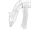 Twinkly 3D Red Nose Reindeers (250 RGB+W LED, 125cm) additional 5