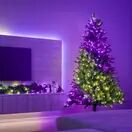 Twinkly Regal 2.1m Pre-lit Christmas Tree with 435 RGB+W LED Lights, Green Wire (Plug Type G) additional 6
