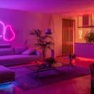 Twinkly Flex 3 m / 10 ft White Wire RGB LED Lights, (Plug Type G) additional 5