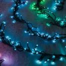 Twinkly Cluster Black Wire 400 RGB LED String Lights (Plug Type G) additional 2