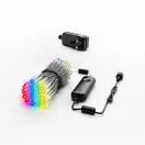 Twinkly Net, 240 LED RGB Clear Wire Pearl Shaped Lights (1.45x2.4 m, Plug G) additional 2