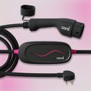 Cord Lite Portable EV Charger Cable 230V 6A-8A-10A Max 2.3kW (UK Plug) additional 15
