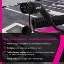 Cord EV Charging Cable 230V 32A 7.4kW additional 3