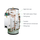 EHS FlexStore 12kW Electric Boiler with 200L Hot Water Cylinder additional 3