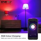 ENER-J Smart WiFi GLS LED Lamp B22, 9W, RGB+W+WW, Dimmable  (selling in packs of 3) additional 6