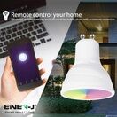 ENER-J Smart WiFi GU10 LED Lamp 5W, RGB+W+WW, Dimmable (selling in packs of 3) additional 5