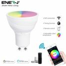 ENER-J Smart WiFi GU10 LED Lamp 5W, RGB+W+WW, Dimmable (selling in packs of 3) additional 2